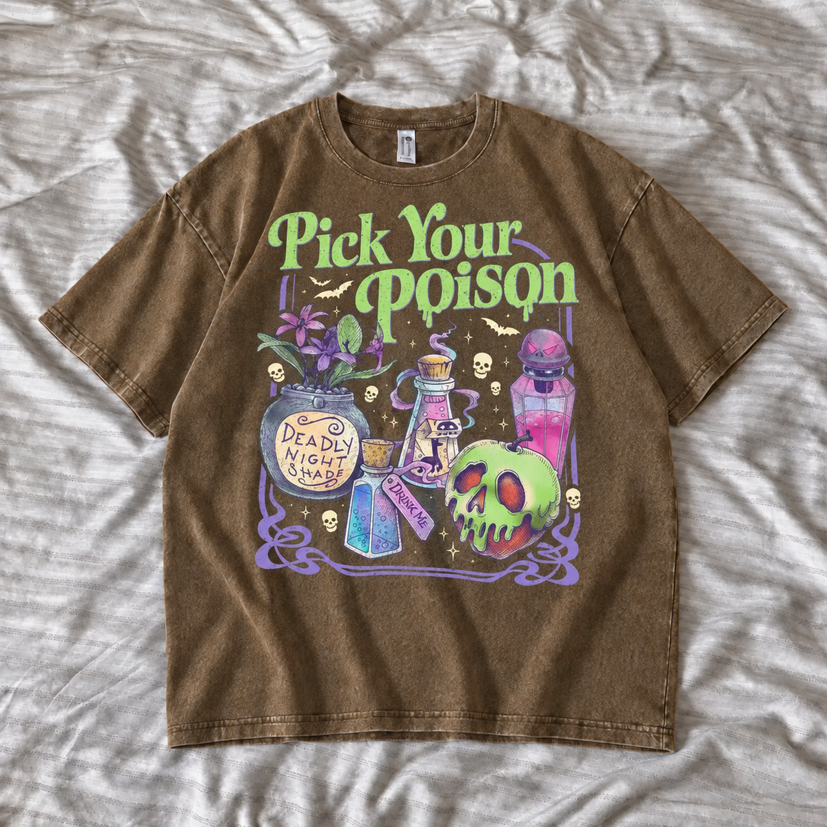 PICK YOUR POISON HALLOWEEN TEE / CREW NECK