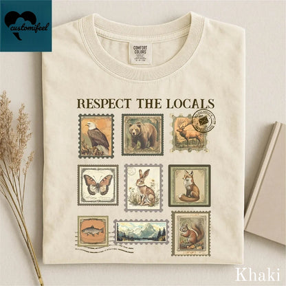 RESPECT THE LOCALS TEE / CREW NECK