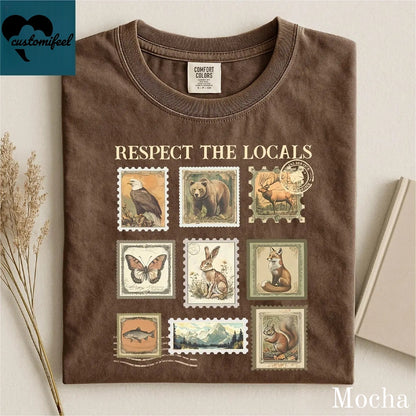 RESPECT THE LOCALS TEE / CREW NECK