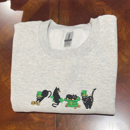 Kittens for St. Patricks Day Crewneck/Hoodie