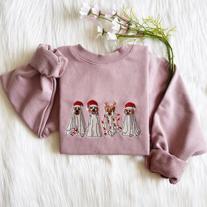 Christmas Embroidered Crewneck/Hoodie 15016