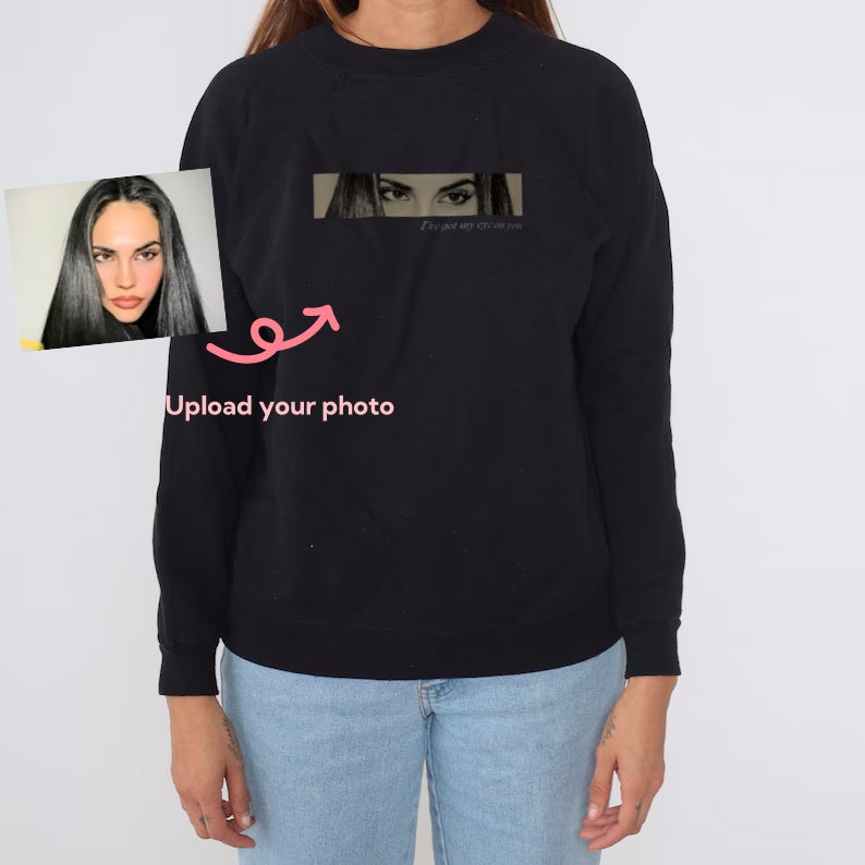 Customized Vintage Eyes Crewneck/Hoodie