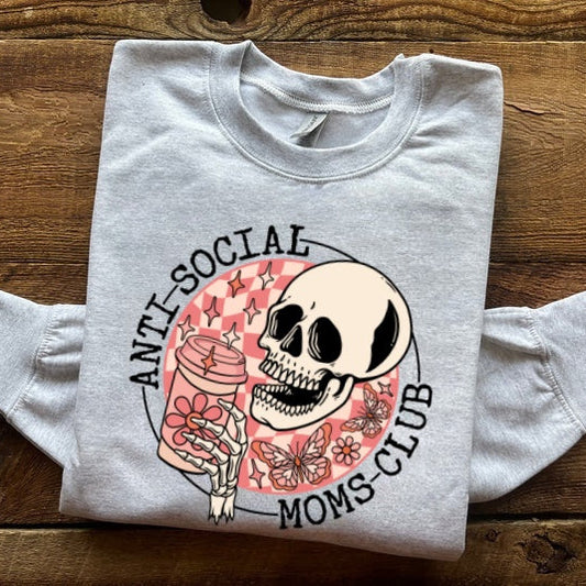 Anti Social Moms Club Tee / Crew neck / Hoodie