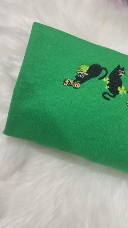 Kittens for St. Patricks Day Crewneck/Hoodie